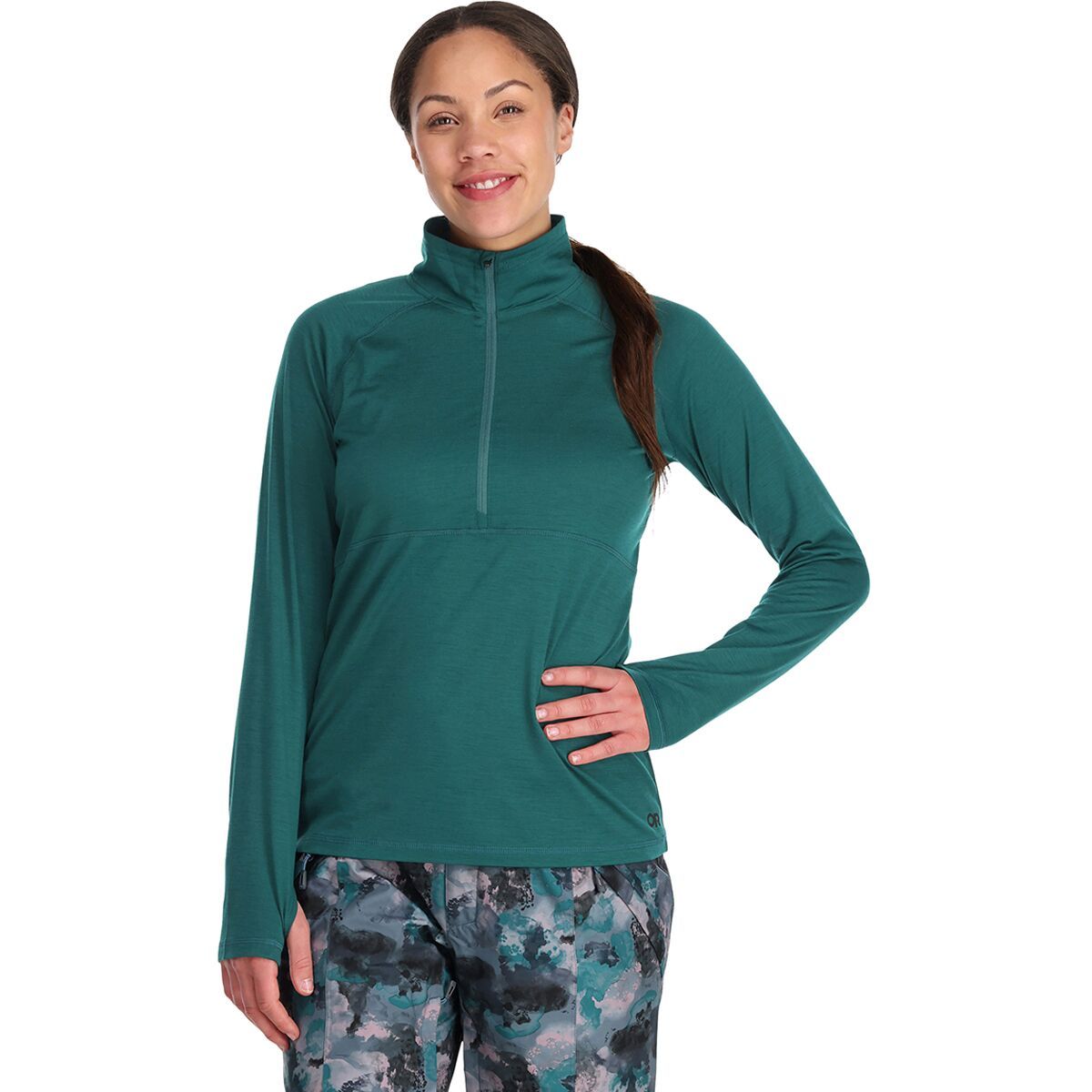 Outdoor Research Alpine Onset Half-Zip Top - Women's Treeline, XS