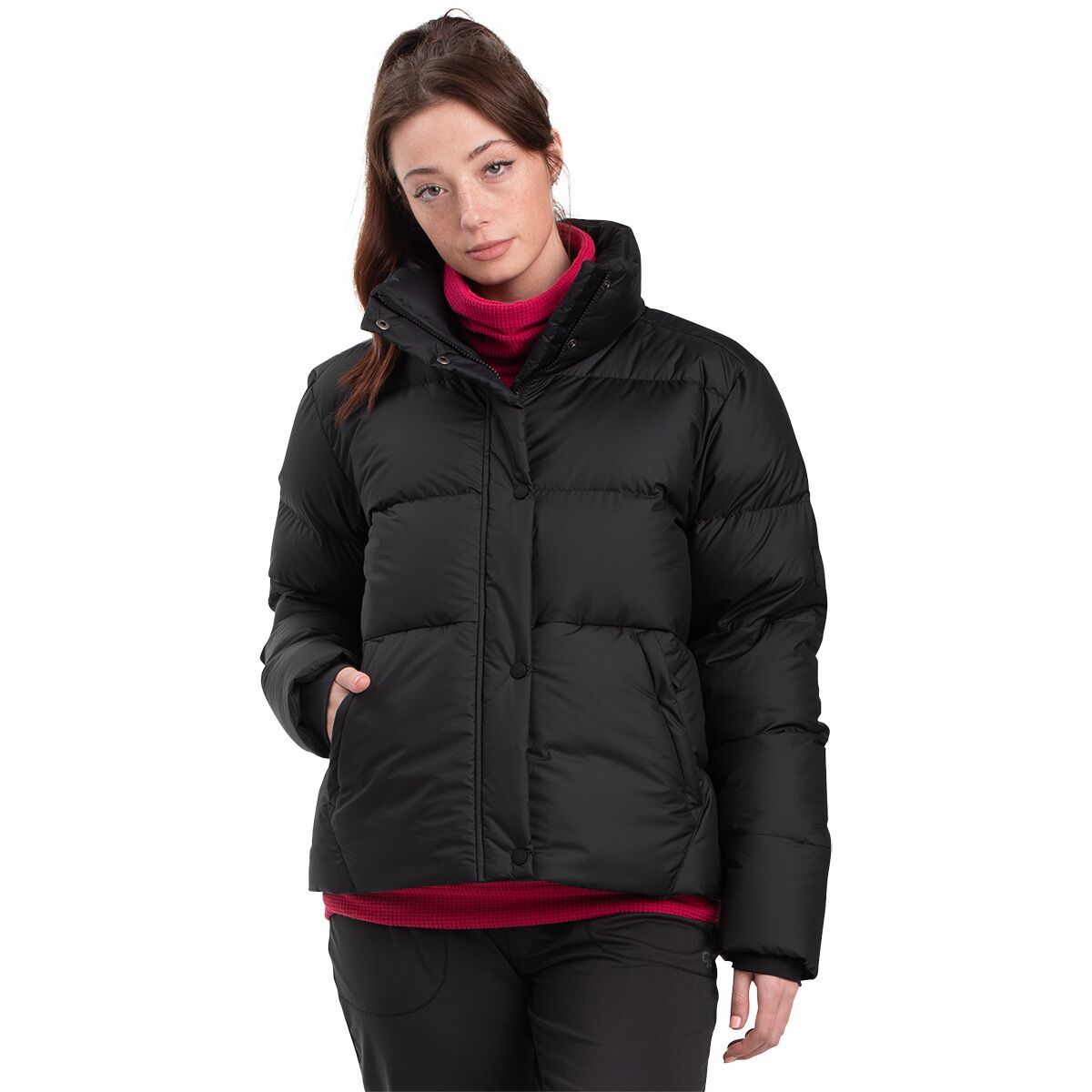 Outdoor Research Coldfront Down Jacket - Women's Black, XL