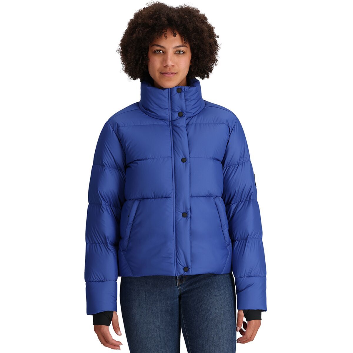 Outdoor Research Coldfront Down Jacket - Women's Galaxy, M