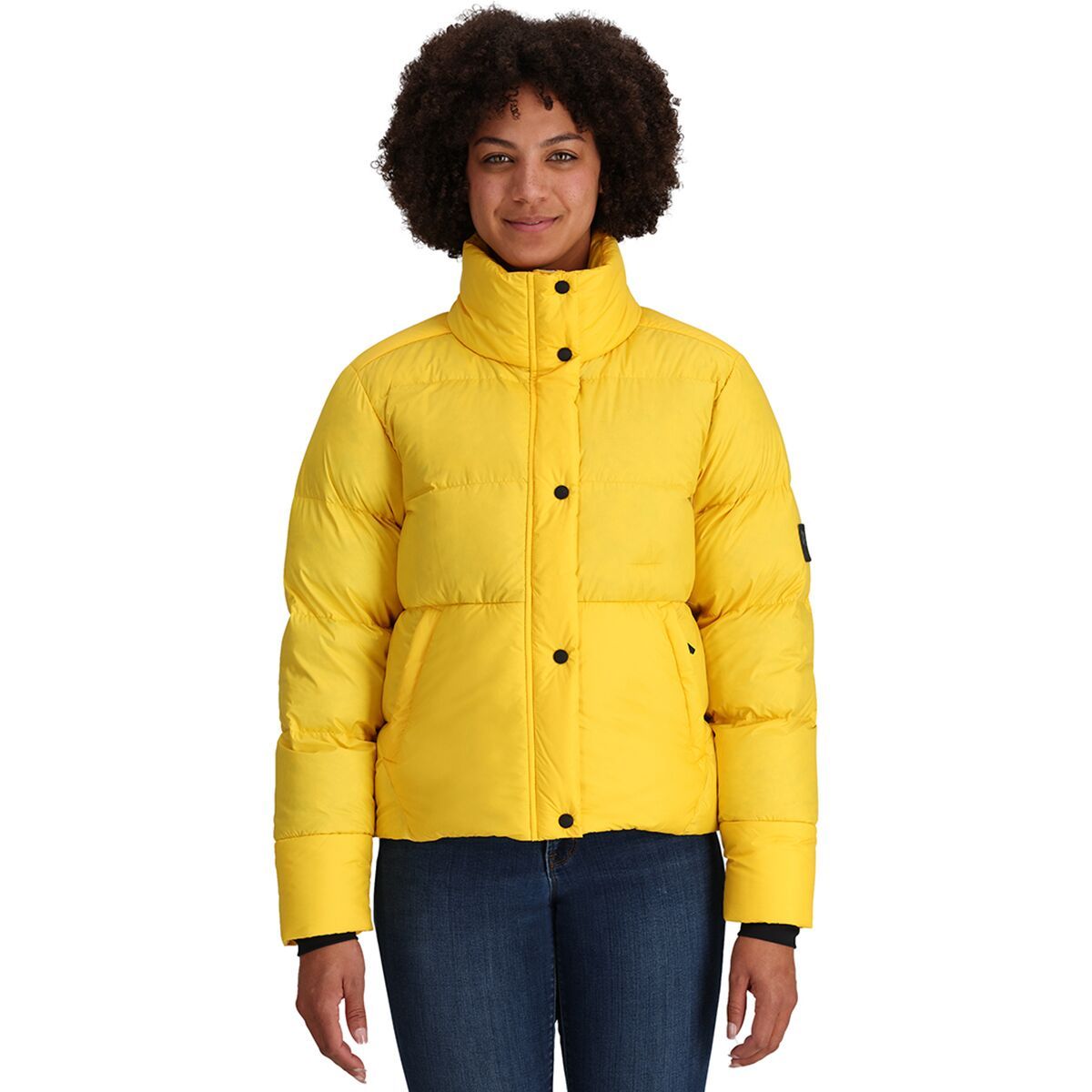 Outdoor Research Coldfront Down Jacket - Women's Saffron, S