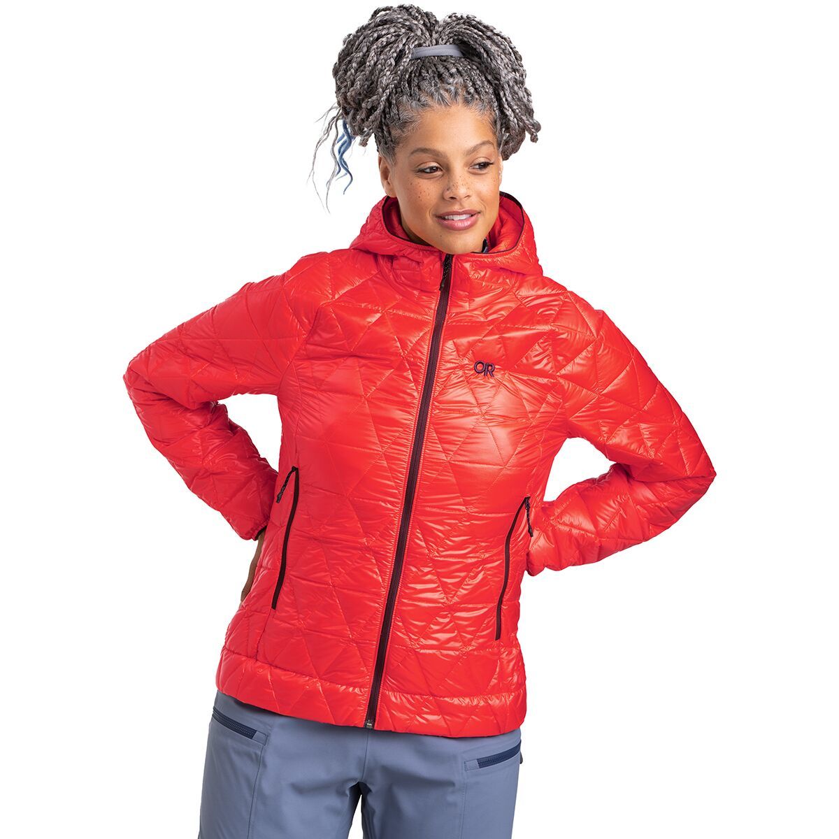 Outdoor Research Helium Insulated Hooded Jacket - Women's Sunset, S