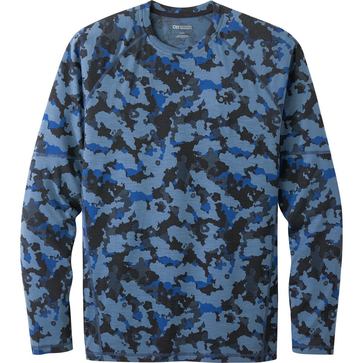 Outdoor Research Alpine Onset Crew - Men's Naval Blue Camo, L