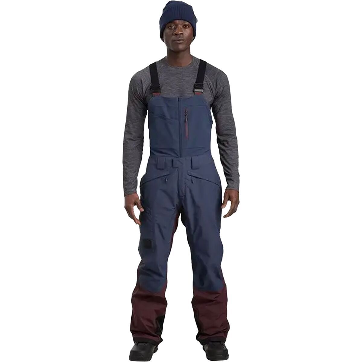 Outdoor Research Mt Baker Storm Bib Pant - Men's Elk/Naval Blue, XXL