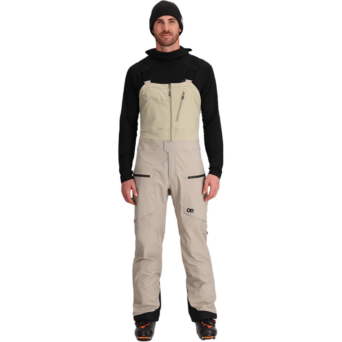 Outdoor Research Skytour AscentShell Bib Pant - Men's Pro Khaki, XXL/Reg