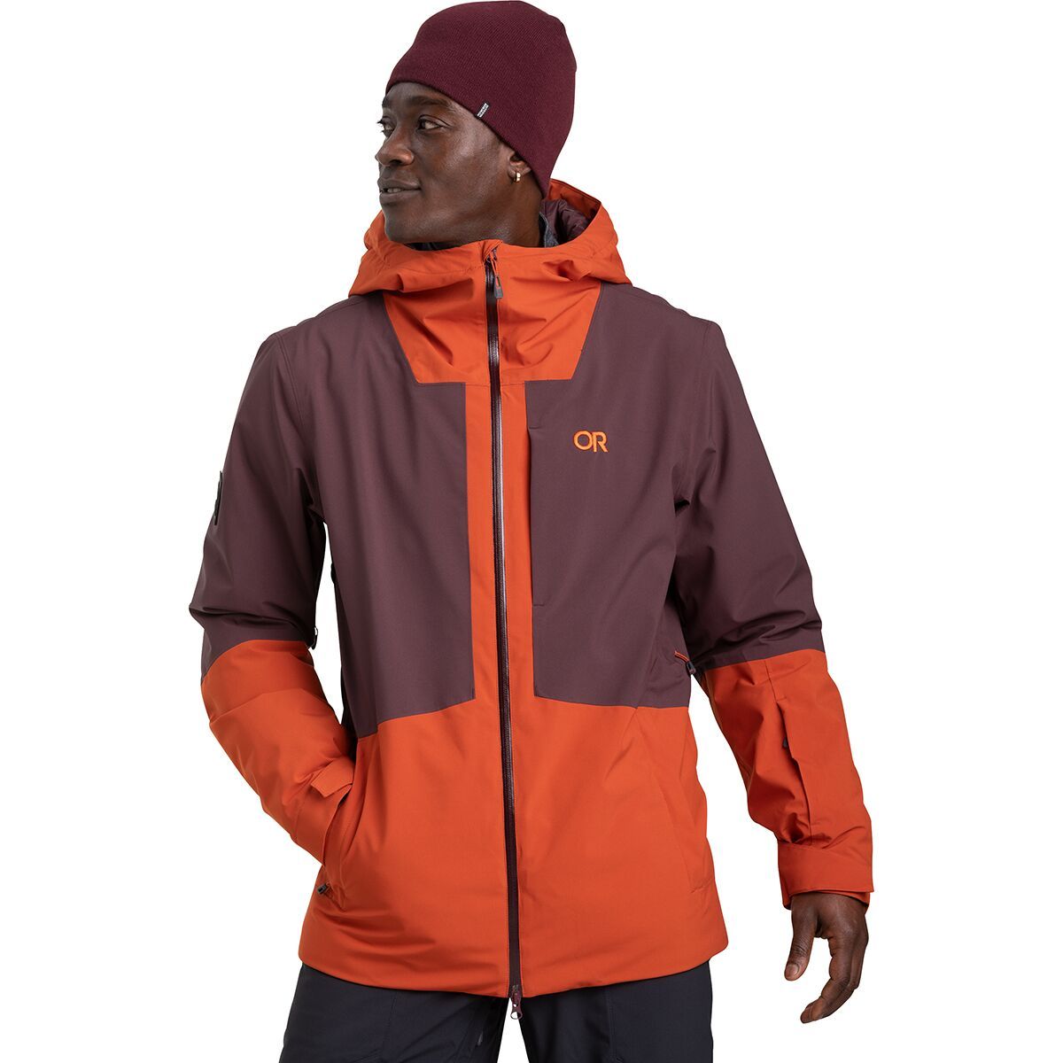 Outdoor Research Snowcrew Jacket - Men's Redrock/Elk, XXL