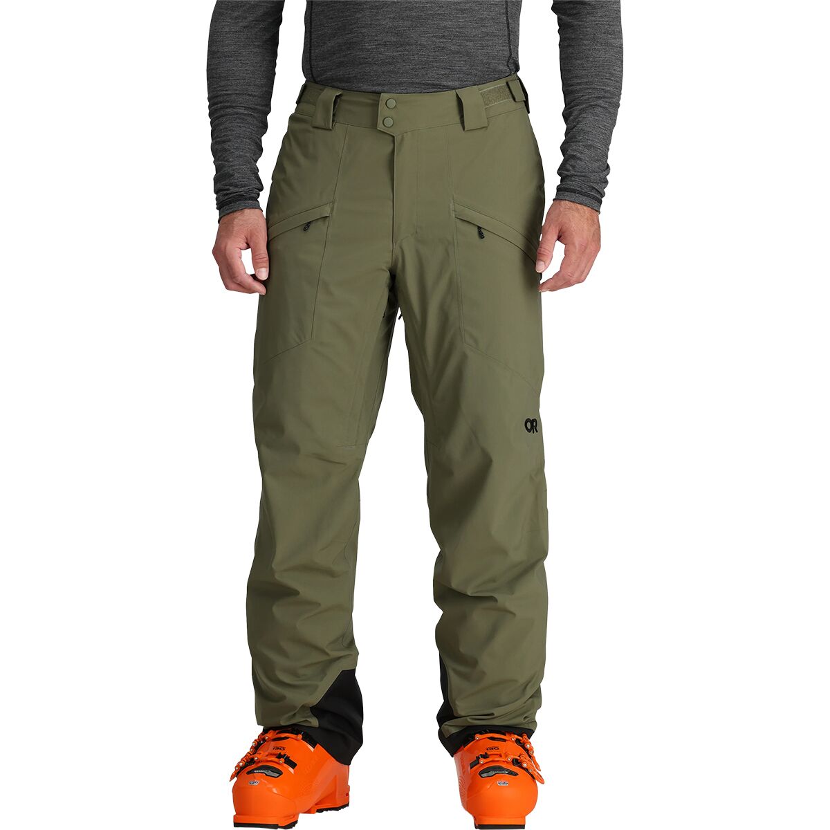 Image of Outdoor Research Snowcrew Pant - Men's Ranger Green, L/Reg