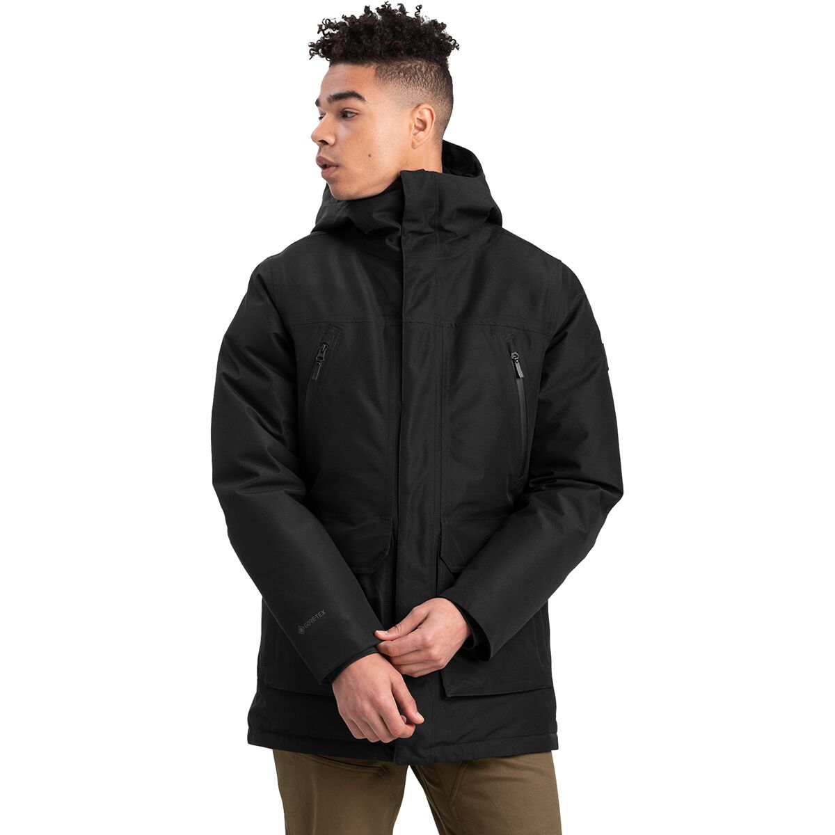 Image of Outdoor Research Stormcraft Down Parka - Men's Black, XXL
