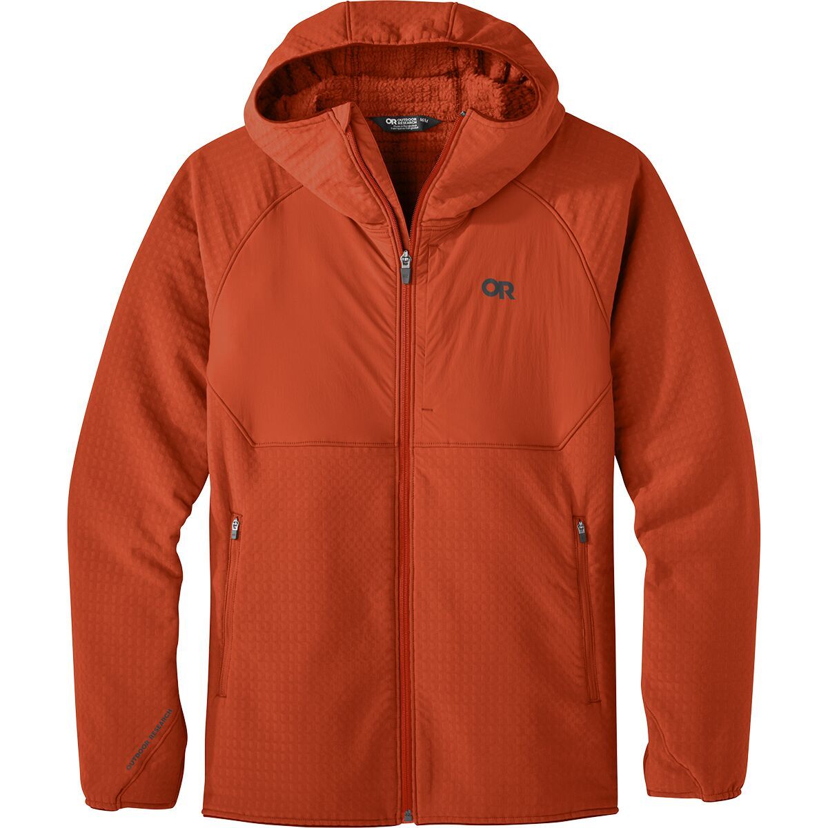 Outdoor Research Vigor Plus Fleece Hooded Jacket - Men's Redrock, S