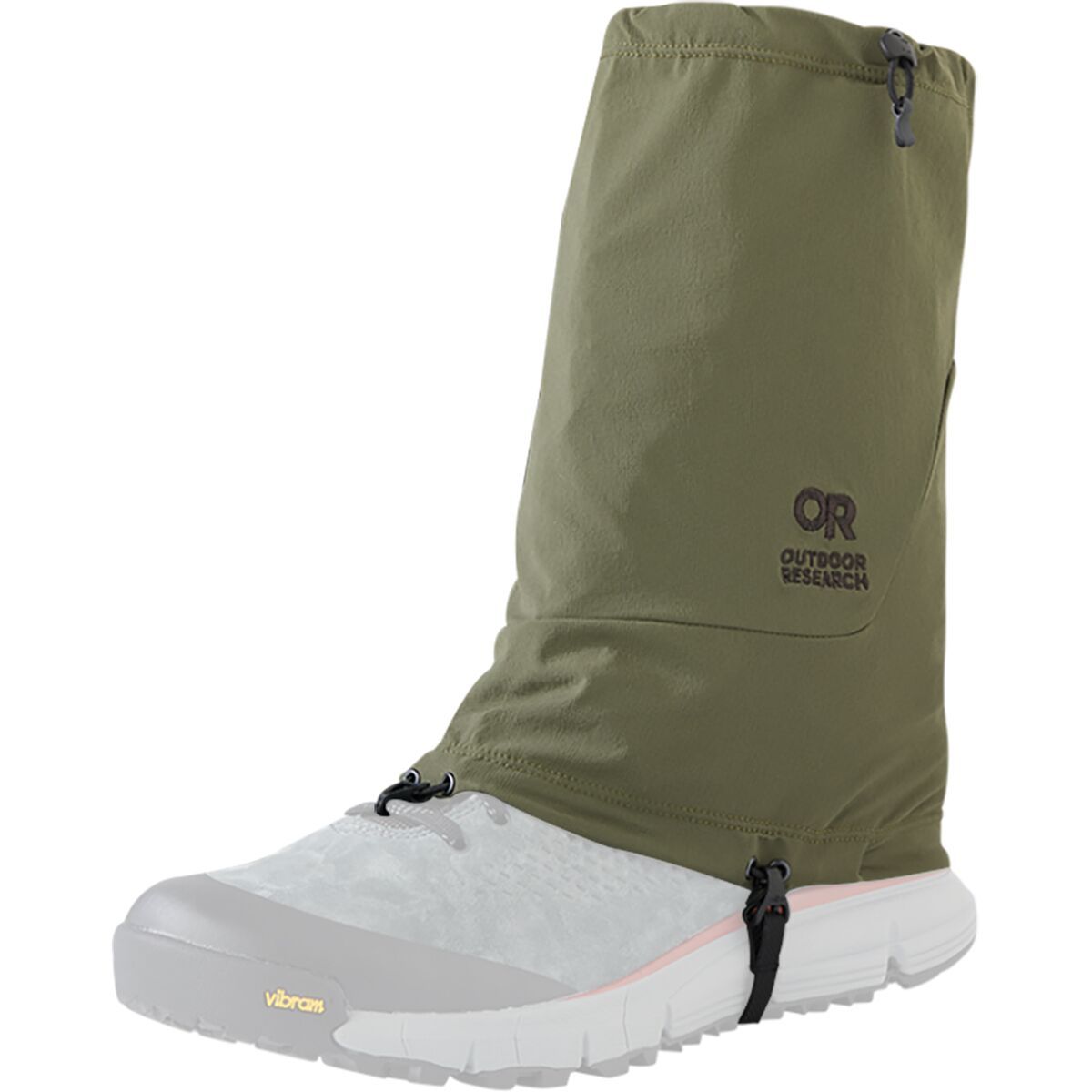 Outdoor Research Bugout Ferrosi Thru Gaiter Fatigue, L