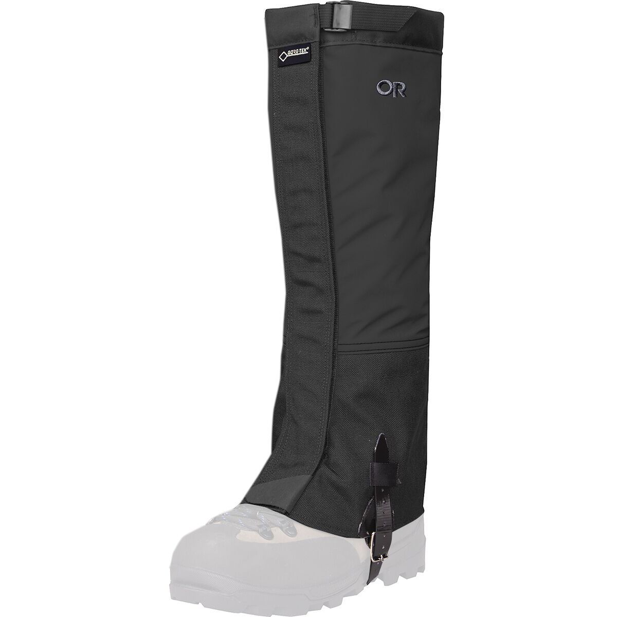 Image of Outdoor Research Crocodile Wide Gaiter - Men's Black, M