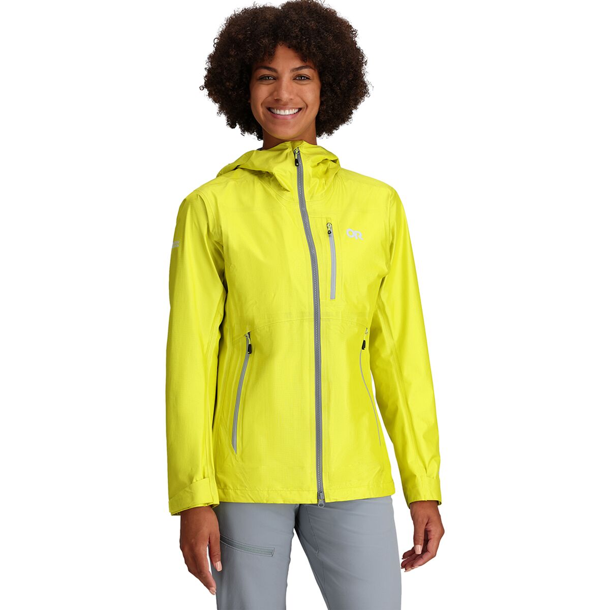 Outdoor Research Helium AscentShell Jacket - Women's Sulphur, S