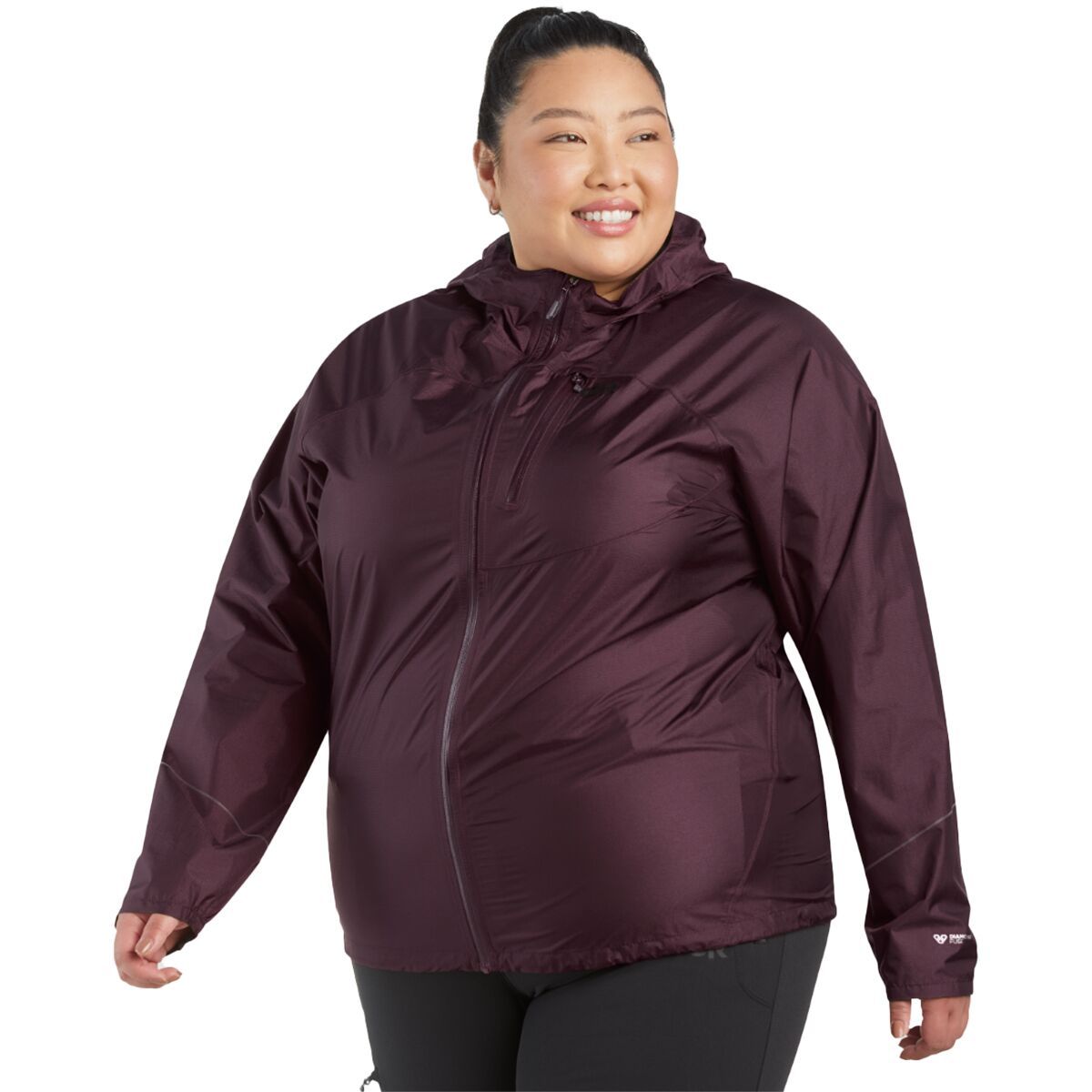 Outdoor Research Helium Rain Jacket - Plus - Women's Elk, 1X
