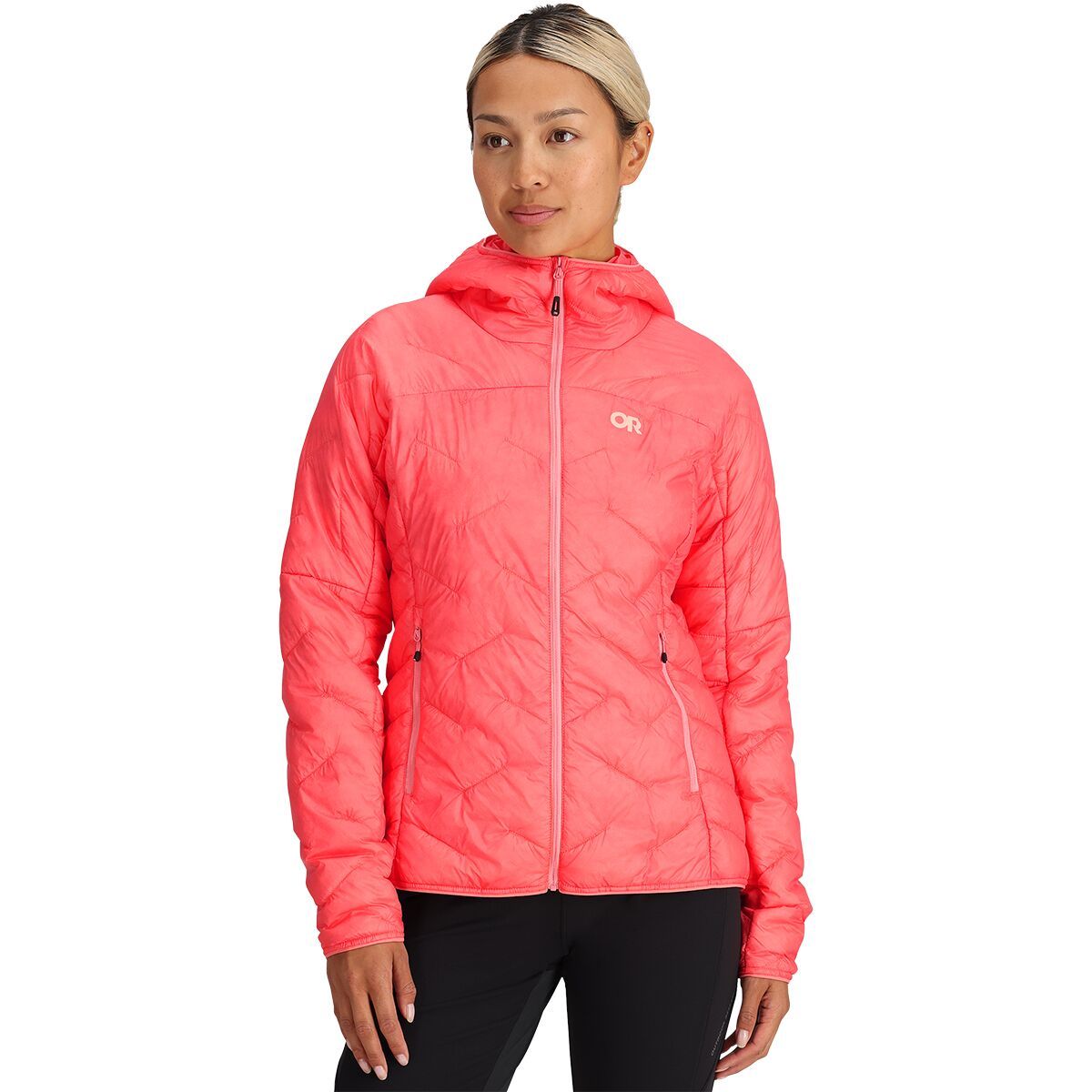 Outdoor Research SuperStrand LT Hooded Jacket - Women's Azalea, XXS