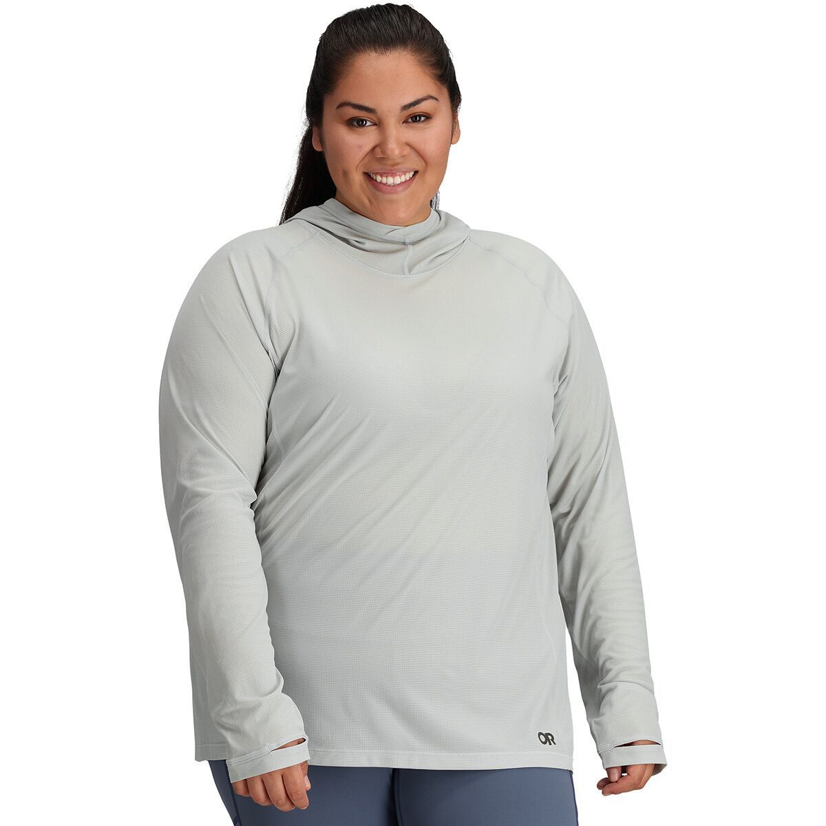 Image of Outdoor Research Echo Plus Hoodie - Women's Pebble, 2X