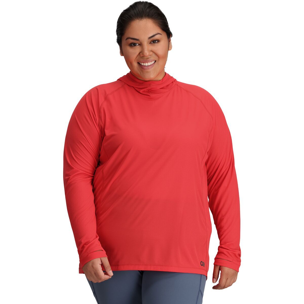 Outdoor Research Echo Plus Hoodie - Women's Rhubarb, 1X