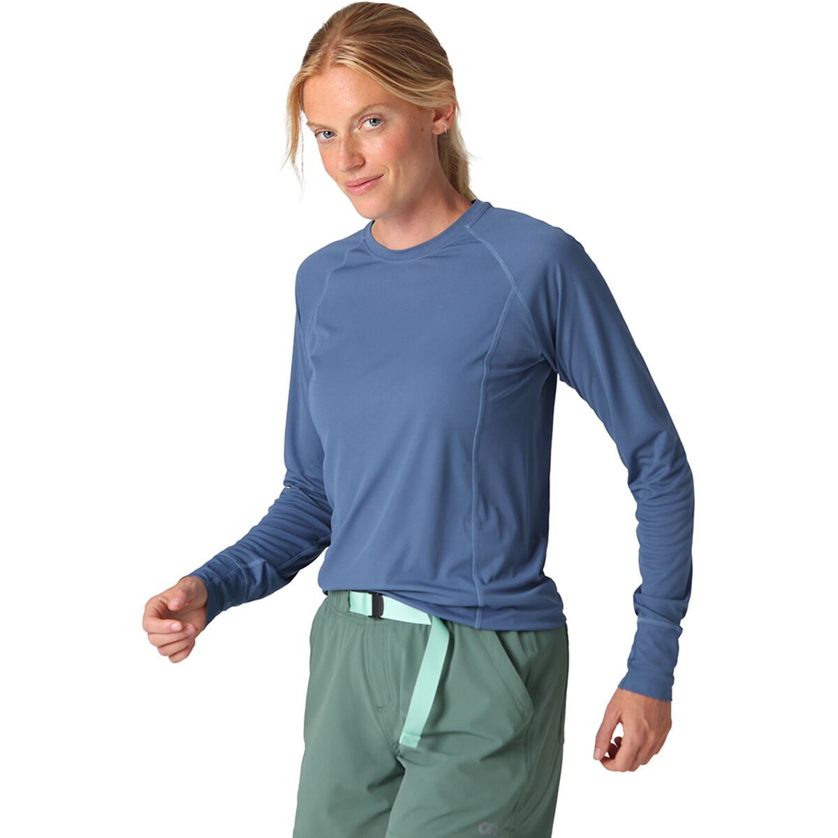 Image of Outdoor Research Echo Long-Sleeve T-Shirt - Women's Skyline, M
