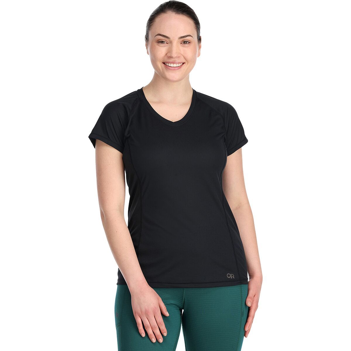 Image of Outdoor Research Echo Short-Sleeve T-Shirt - Women's Black, XXS