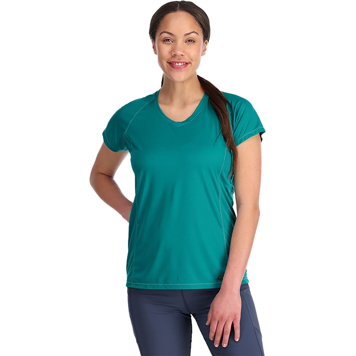 Image of Outdoor Research Echo Short-Sleeve T-Shirt - Women's Deep Lake, XXS
