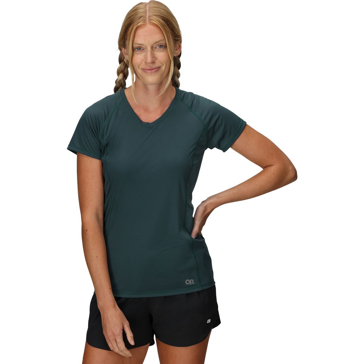 Image of Outdoor Research Echo Short-Sleeve T-Shirt - Women's Douglas Fir, XS