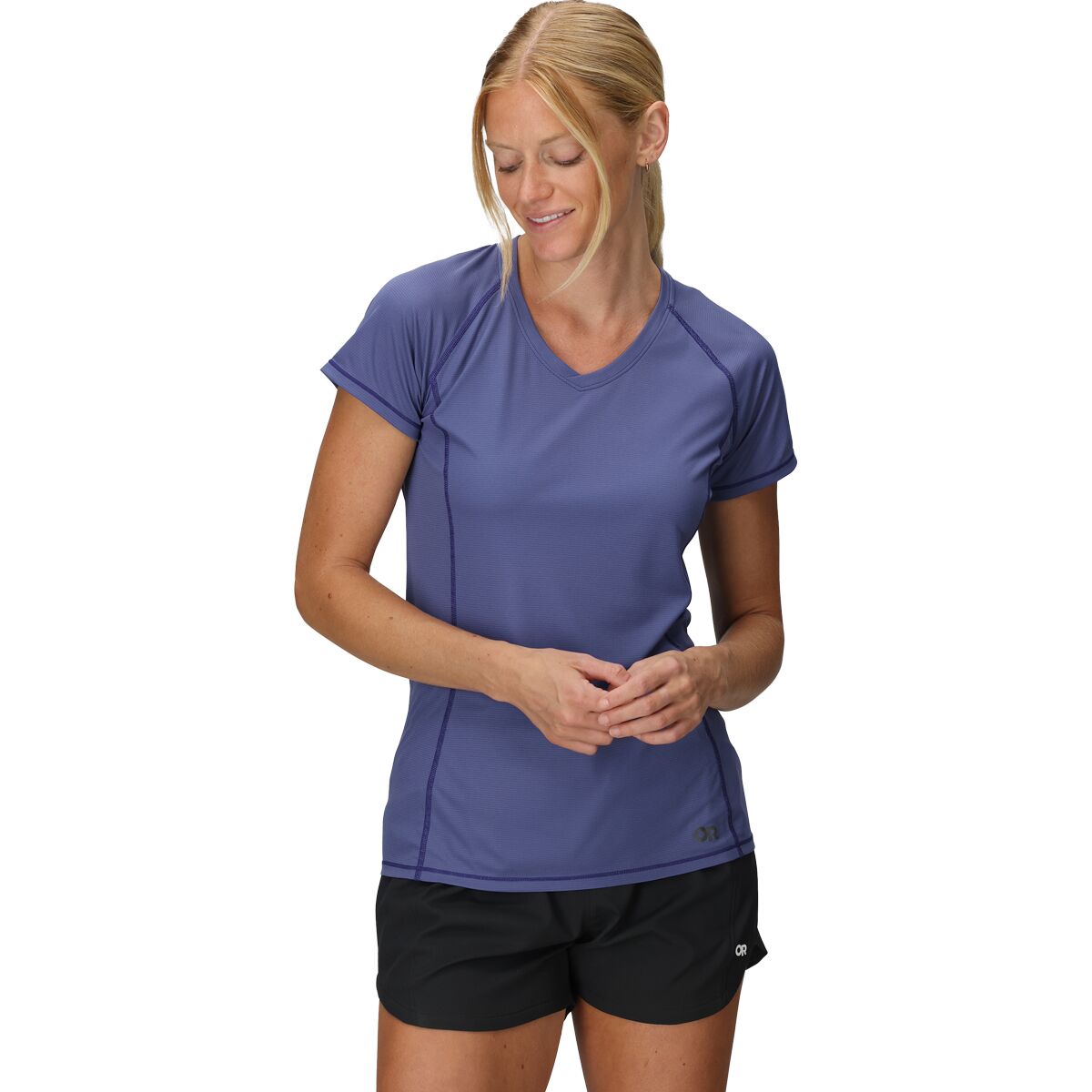 Image of Outdoor Research Echo Short-Sleeve T-Shirt - Women's Galactic, XXS