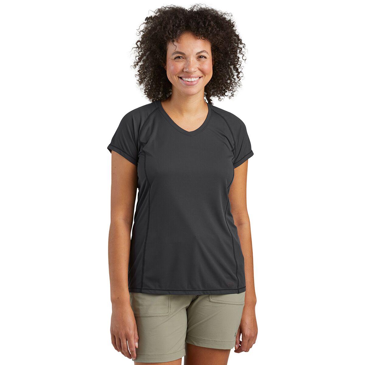 Image of Outdoor Research Echo Short-Sleeve T-Shirt - Women's Storm, XXS
