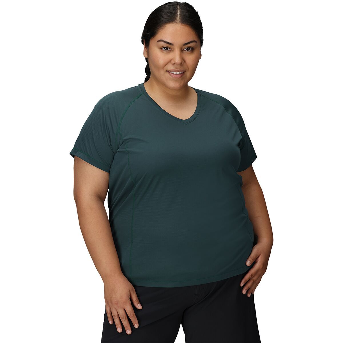 Image of Outdoor Research Echo Short-Sleeve T-Shirt - Plus - Women's Douglas Fir, 1X