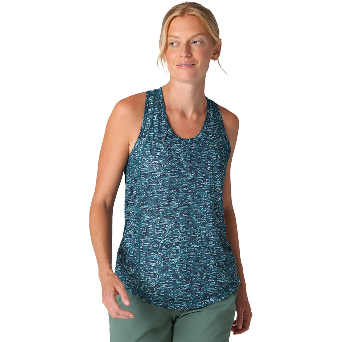 Image of Outdoor Research Echo Tank Top - Women's Mallard Traverse Print, L