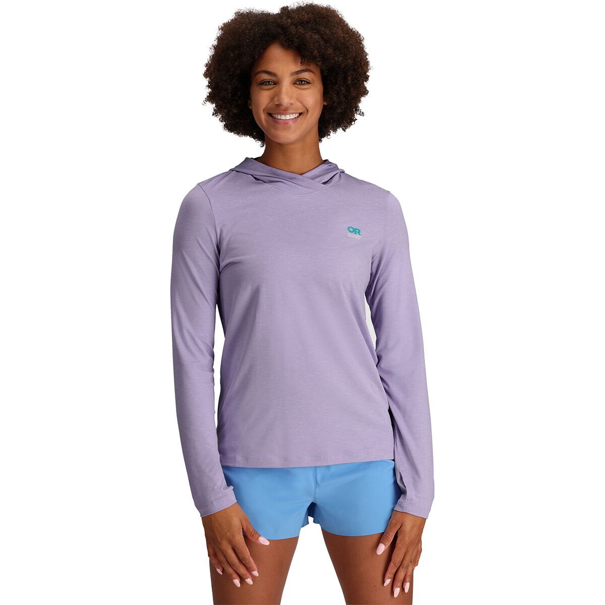 Outdoor Research ActiveIce Spectrum Sun Hoodie - Women's Lavender Heather, M