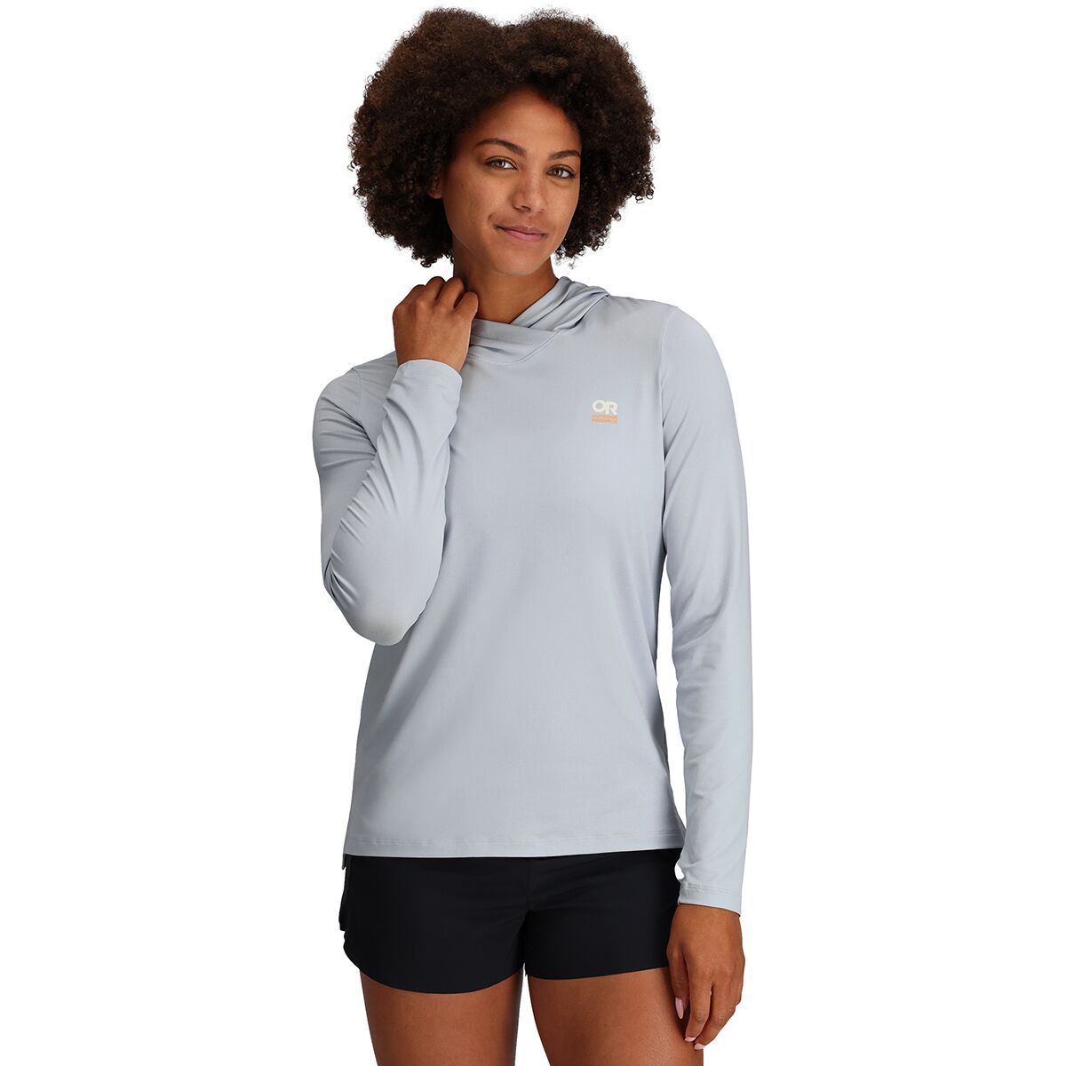 Outdoor Research ActiveIce Spectrum Sun Hoodie - Women's Titanium, XXL