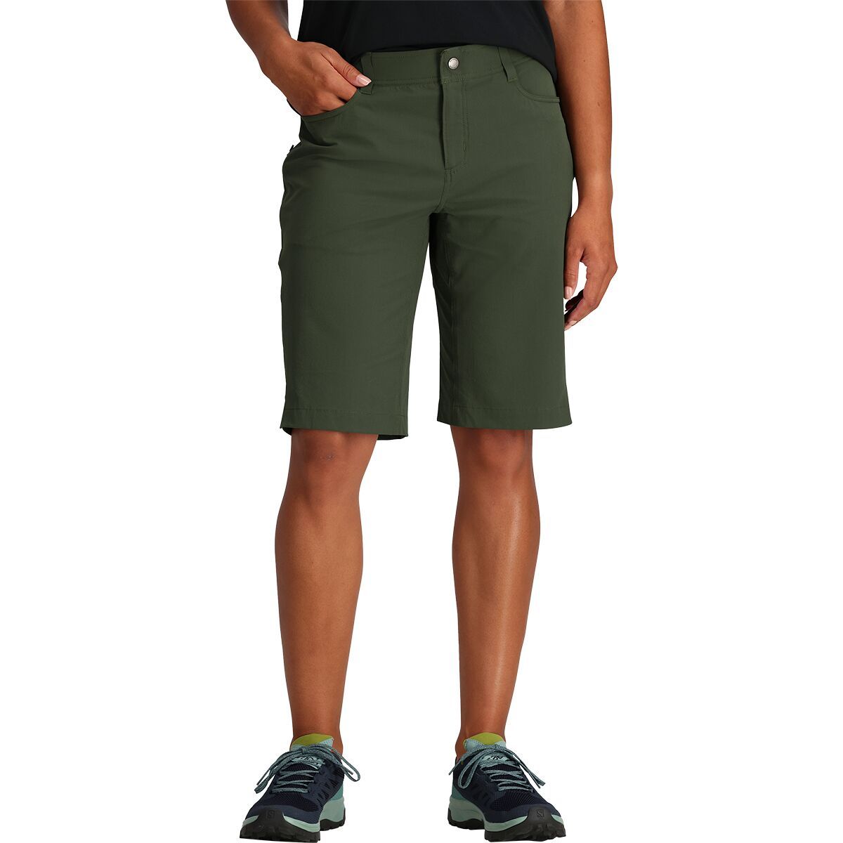 Outdoor Research Ferrosi 12in Over Short - Women's Verde, 2