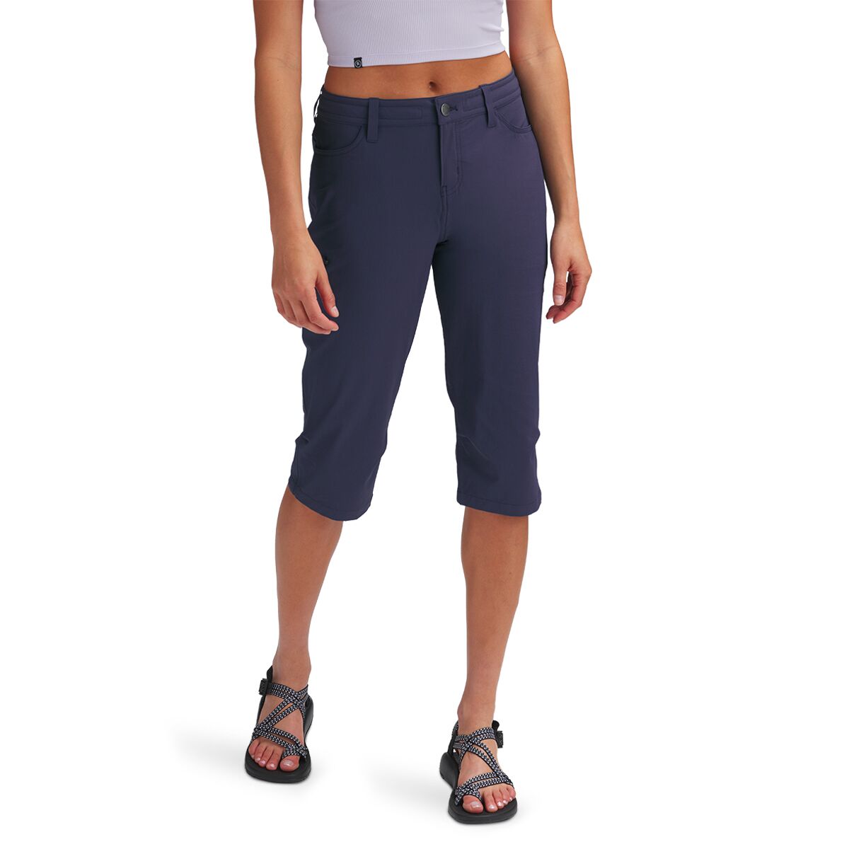 Image of Outdoor Research Ferrosi Capri Pant - Women's Naval Blue, 16/Reg