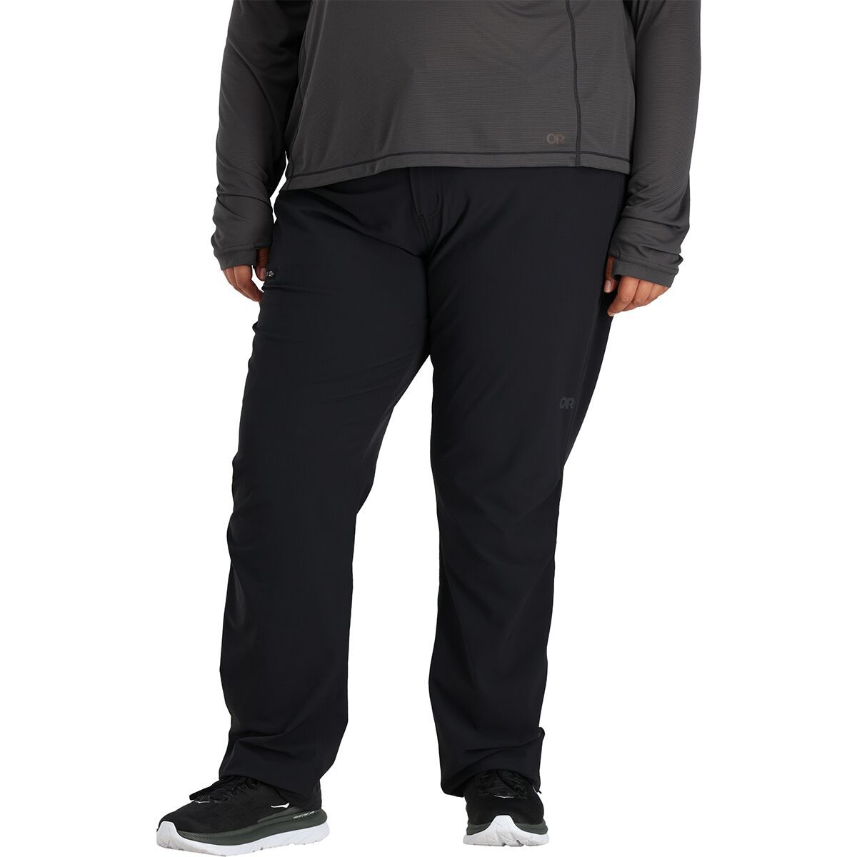 Image of Outdoor Research Ferrosi Plus Pant - Women's Black, 24/Reg