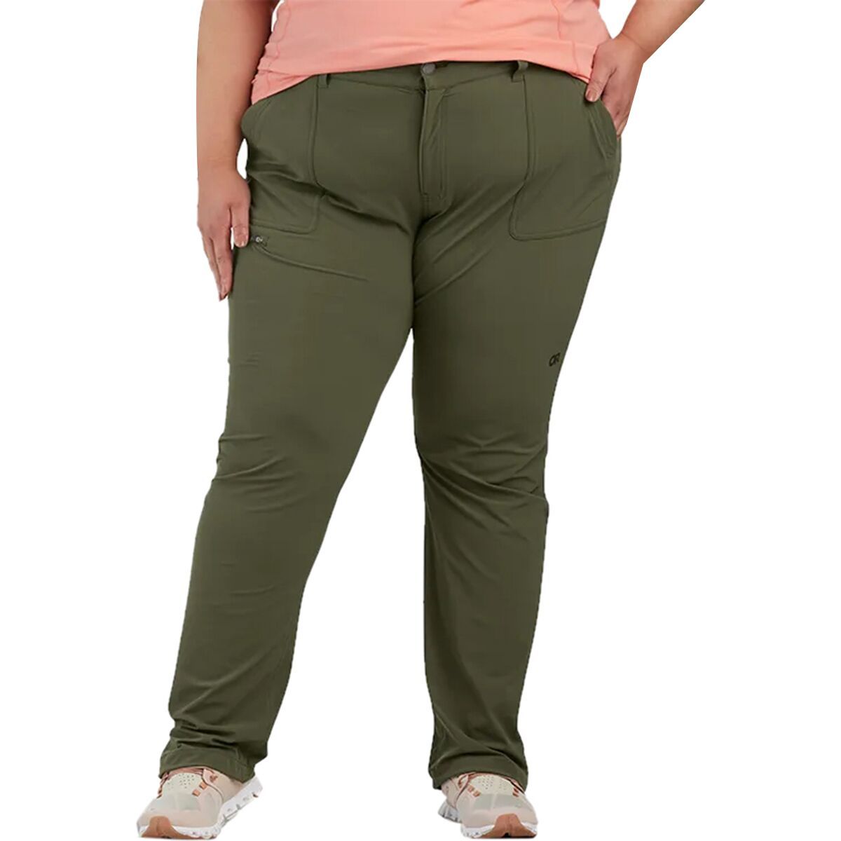 Outdoor Research Ferrosi Plus Pant - Women's Fatigue, 18/Short