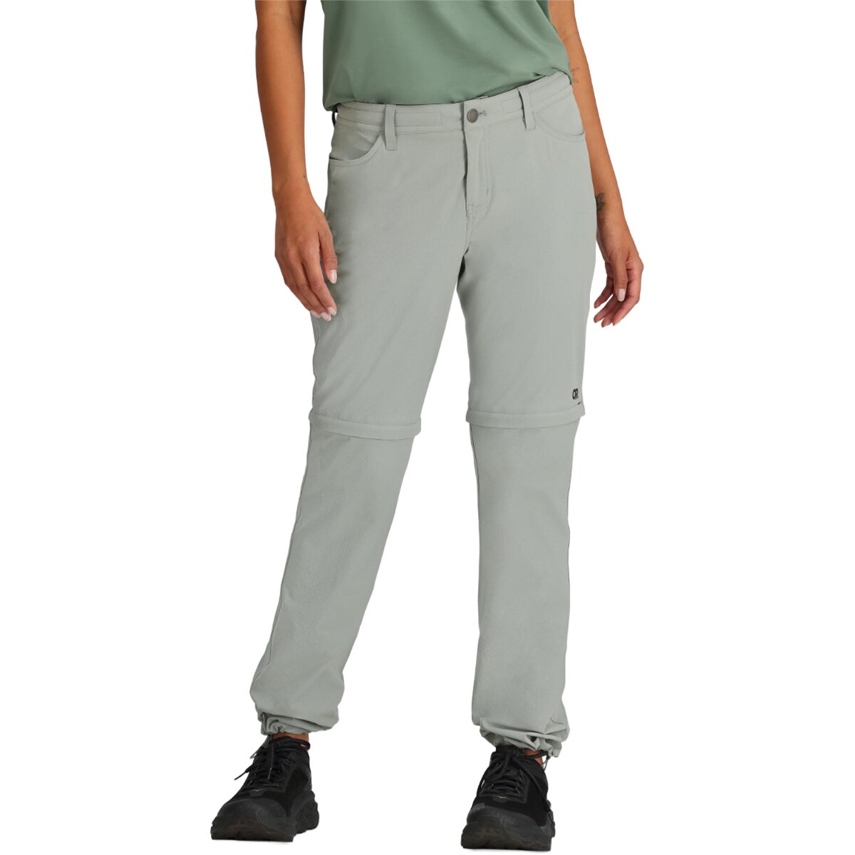 Image of Outdoor Research Ferrosi Convertible Pant - Women's Light Pewter, 0/Reg