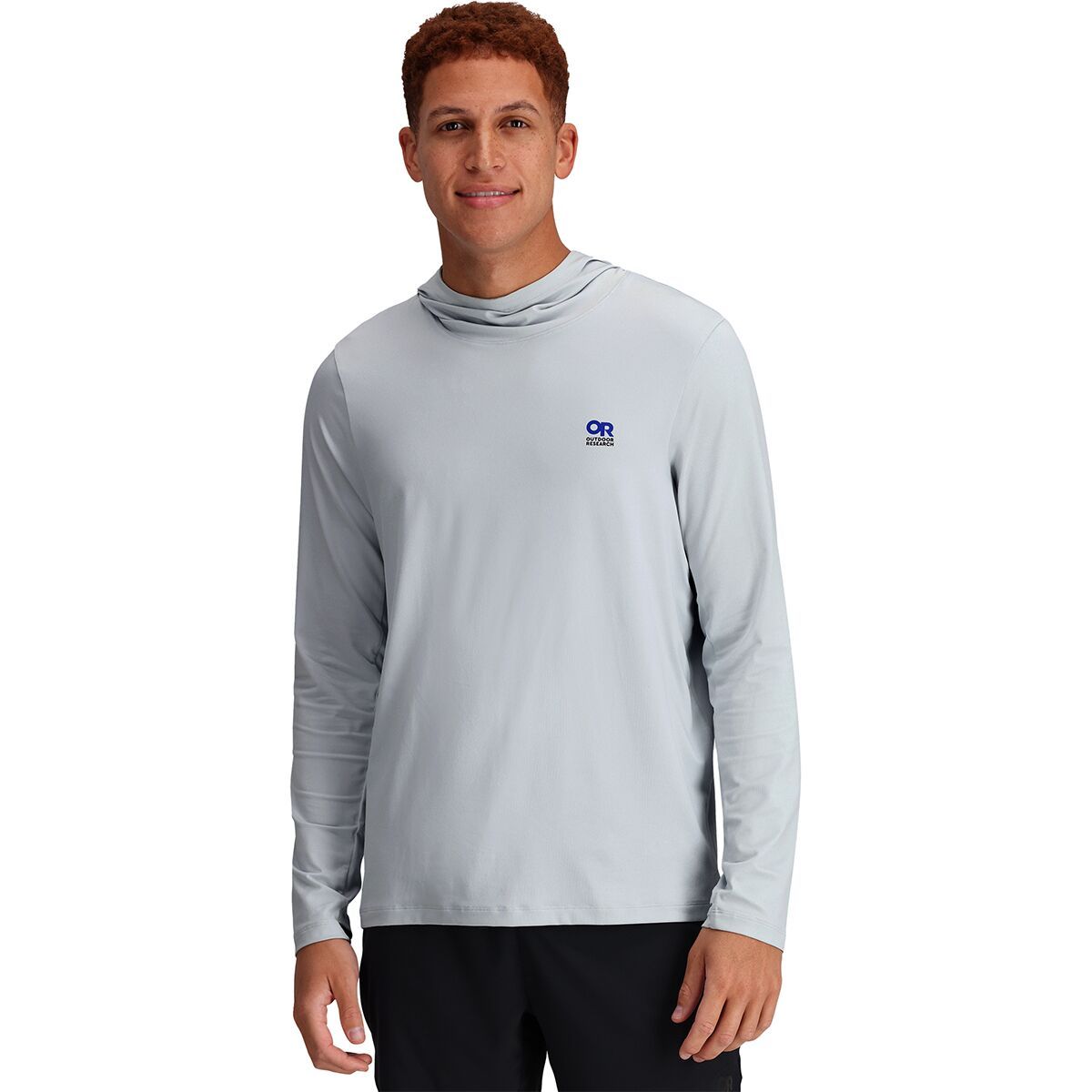 Outdoor Research ActiveIce Spectrum Sun Hoodie - Men's Titanium, M