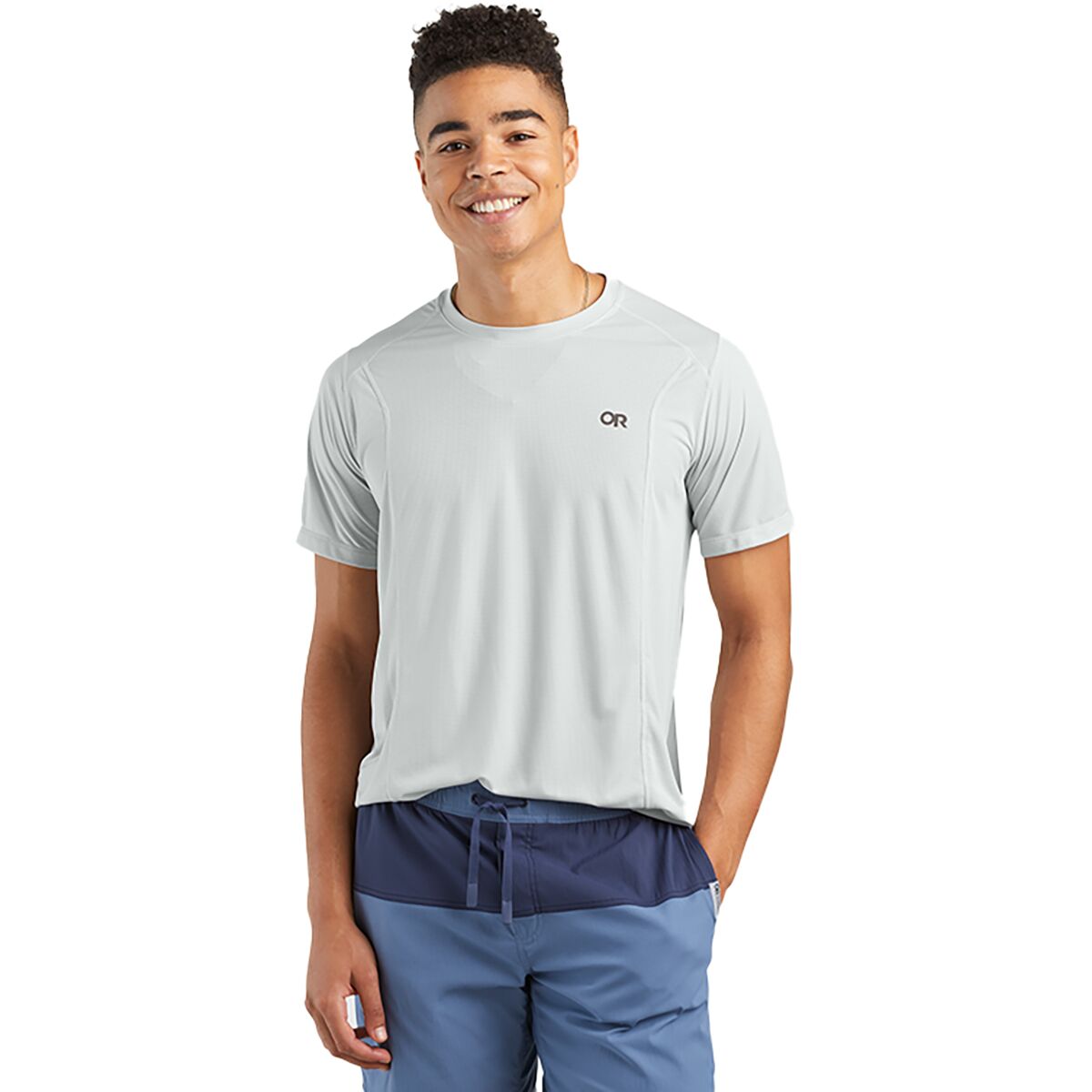 Image of Outdoor Research Echo T-Shirt - Men's Pebble, S