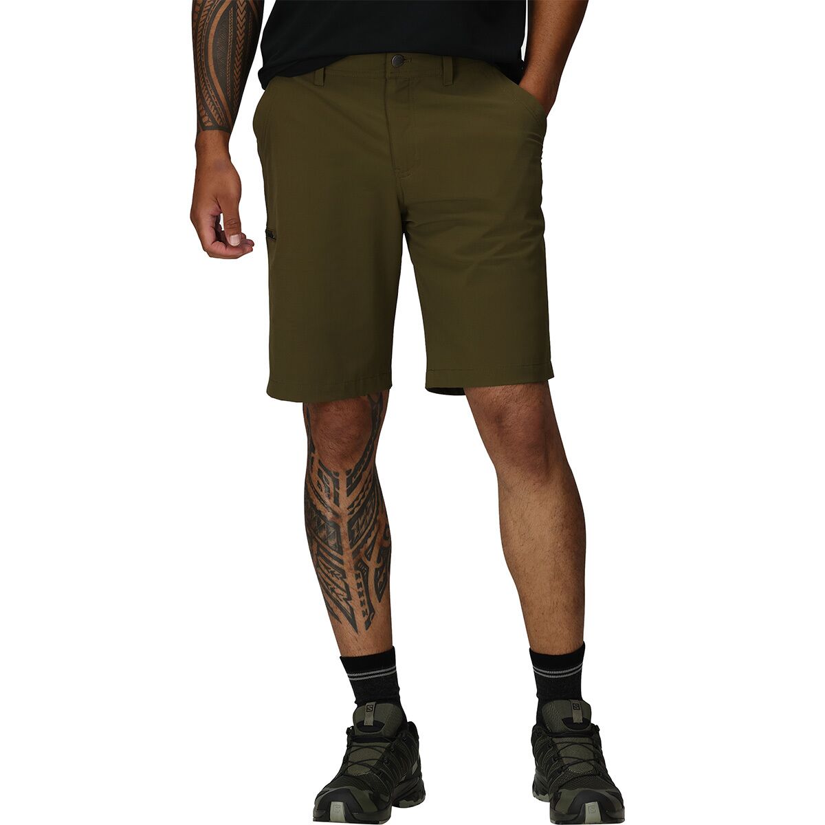 Image of Outdoor Research Ferrosi 10in Short - Men's Dark Olive, 31
