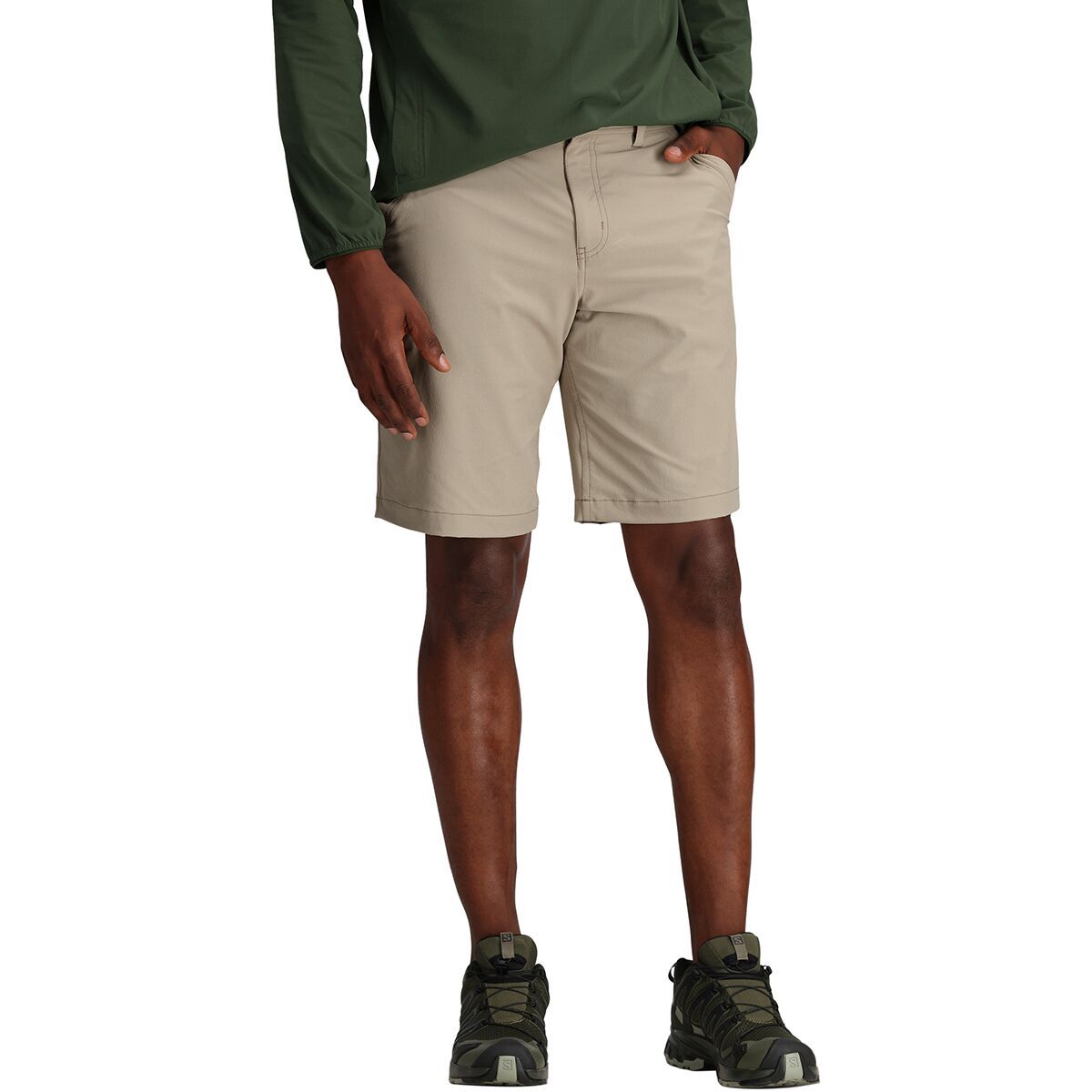 Image of Outdoor Research Ferrosi 10in Short - Men's Pro Khaki, 38