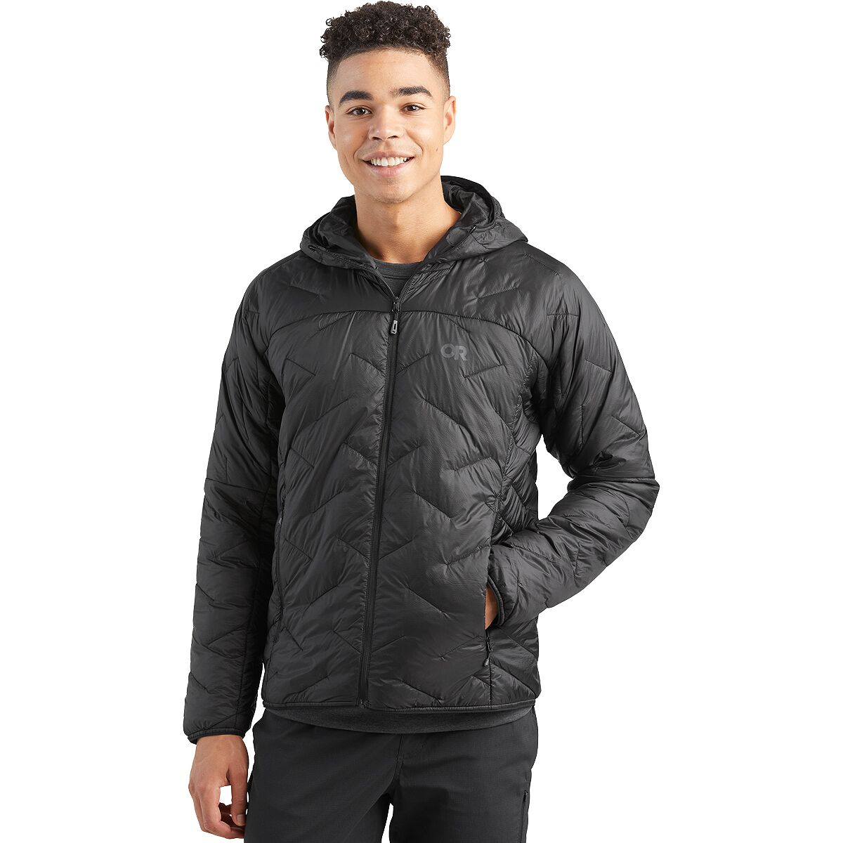Image of Outdoor Research SuperStrand LT Hoodie - Men's Black, XL