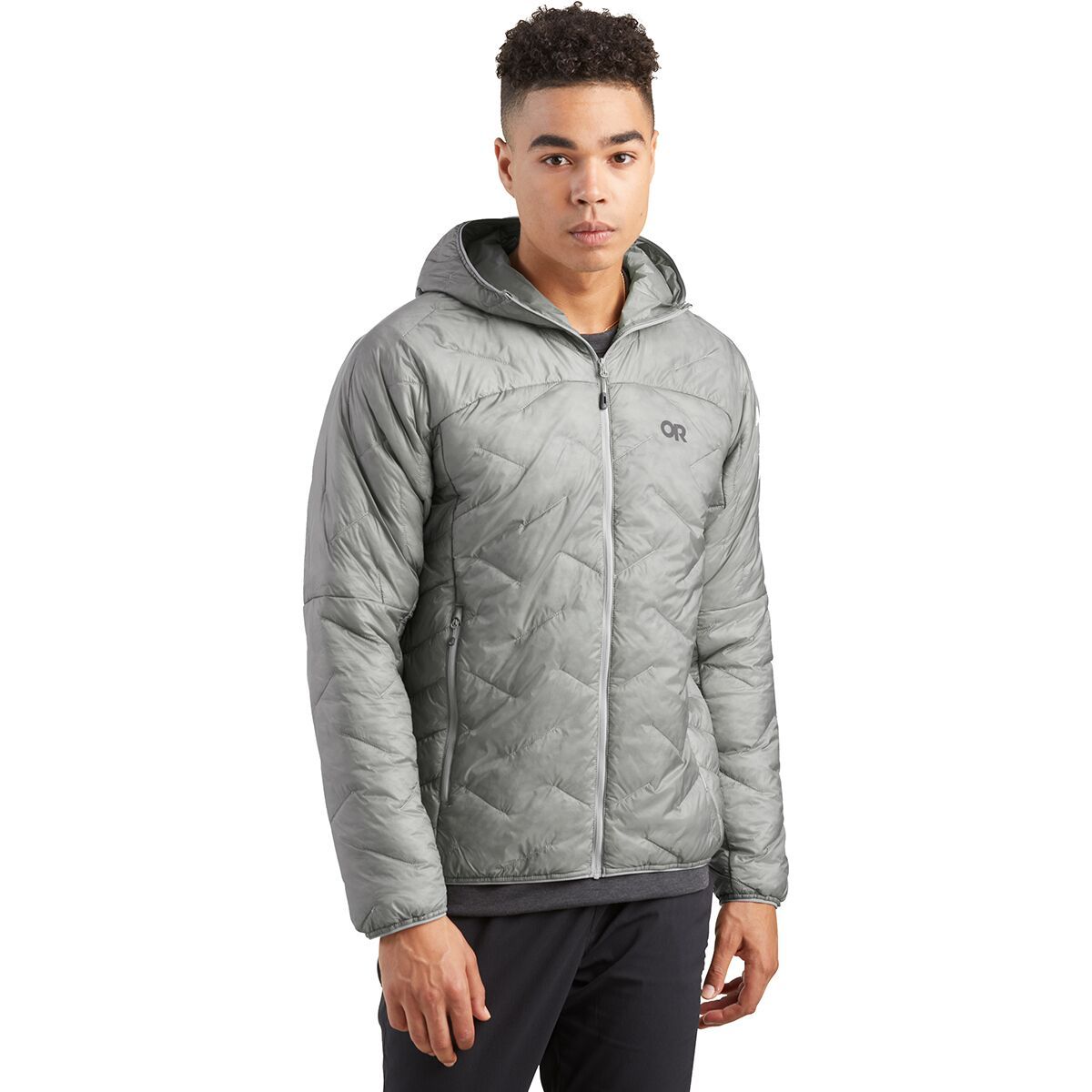 Outdoor Research SuperStrand LT Hoodie - Men's Light Pewter, 3XL