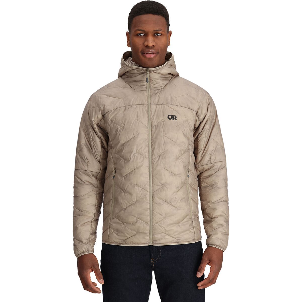 Image of Outdoor Research SuperStrand LT Hoodie - Men's Pro Khaki, S