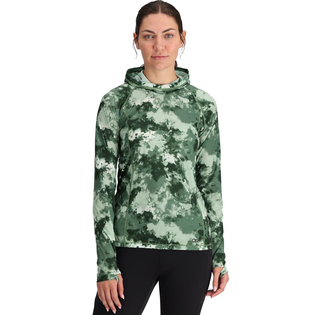 Image of Outdoor Research Echo Printed Hoodie - Women's Balsam Cloud Scape, XXS