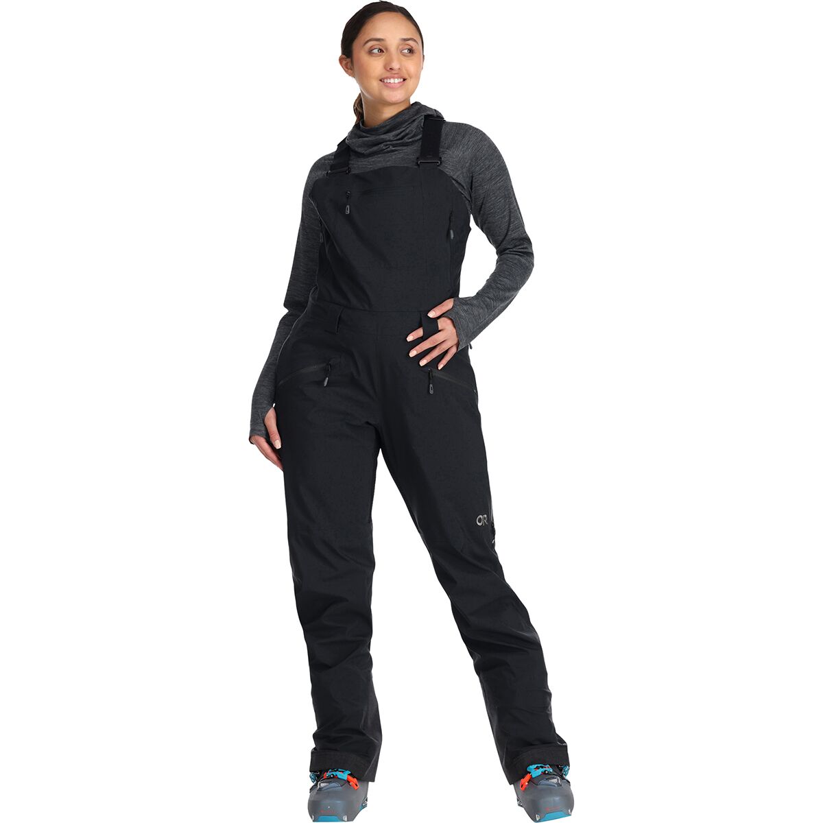 Image of Outdoor Research Hemispheres II Bib Pant - Women's Black, XS