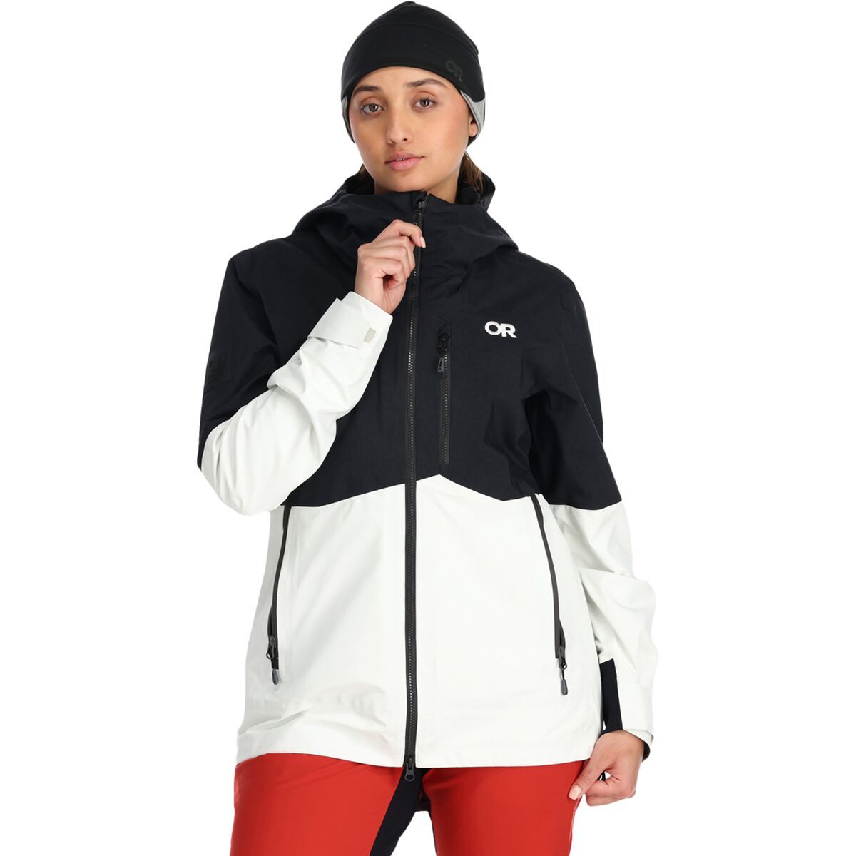 Image of Outdoor Research Hemispheres II Jacket - Women's Black/Snow, XS