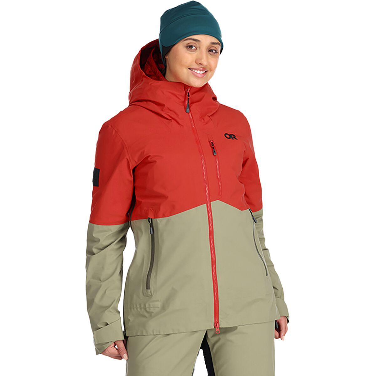 Outdoor Research Hemispheres II Jacket - Women's Cranberry/Flint, L