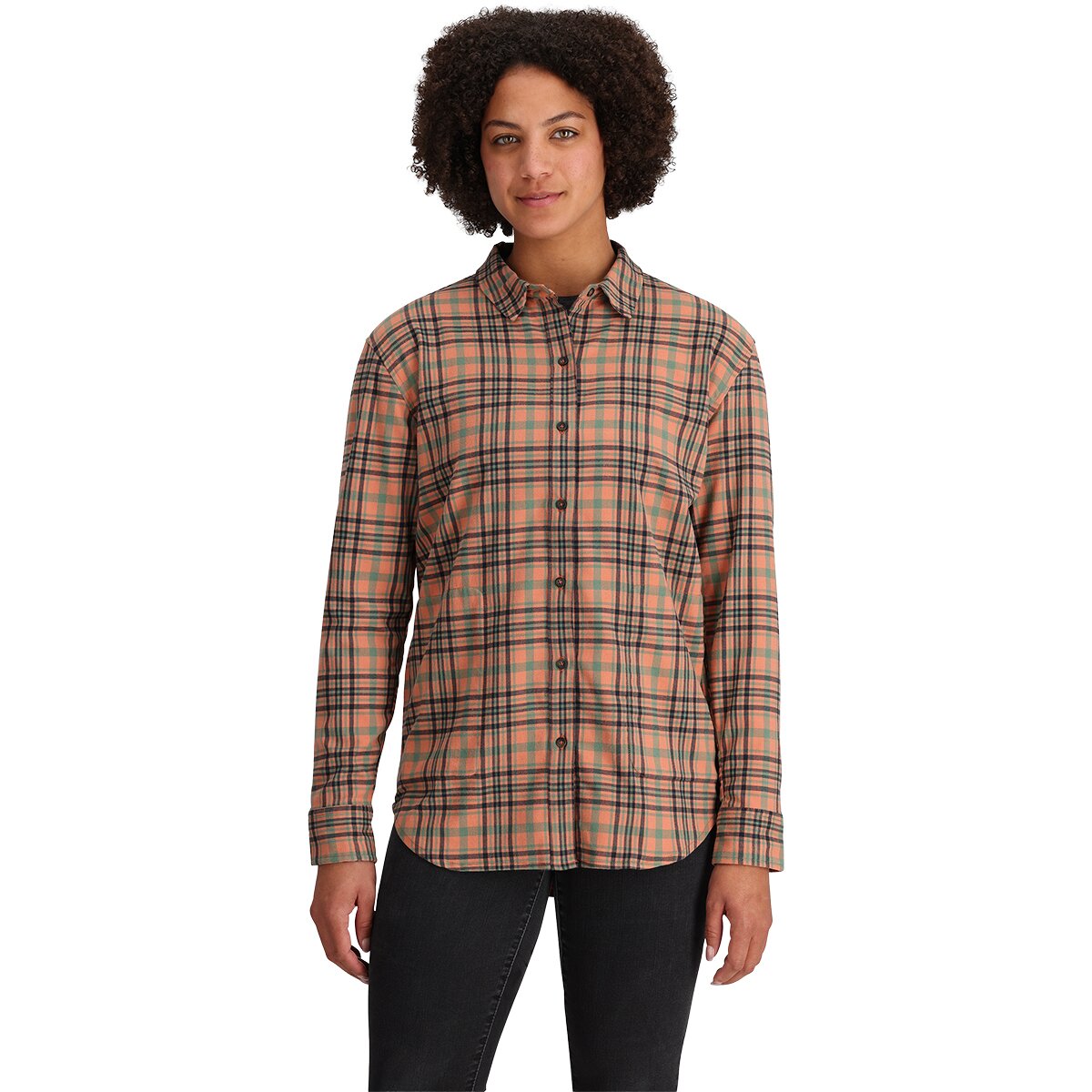 Outdoor Research Outdoor Research Kulshan Flannel Shirt - Women's Cinnamon, XS