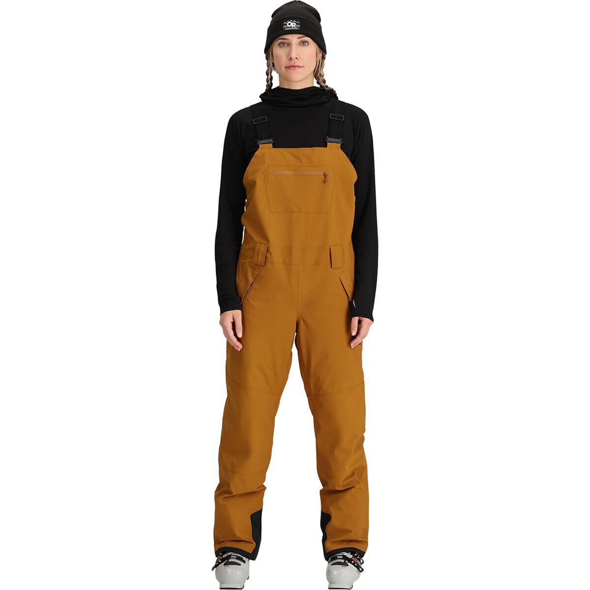 Image of Outdoor Research Snowcrew Bib Pant - Women's Bronze, S/Reg