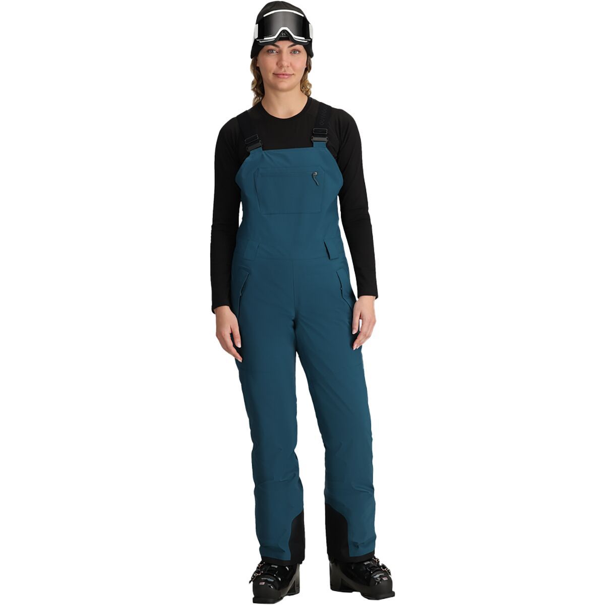 Image of Outdoor Research Snowcrew Bib Pant - Women's Harbor, S/Reg