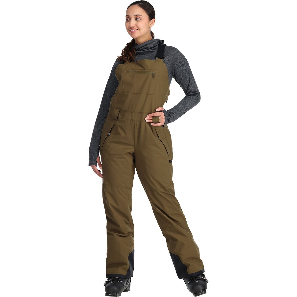Outdoor Research Snowcrew Bib Pant - Women's Loden, L/Reg