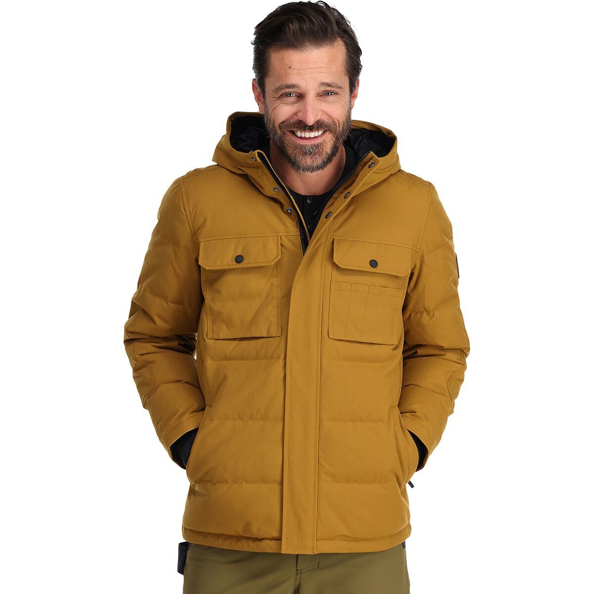 Outdoor Research Del Campo Down Parka - Men's Tapenade, S